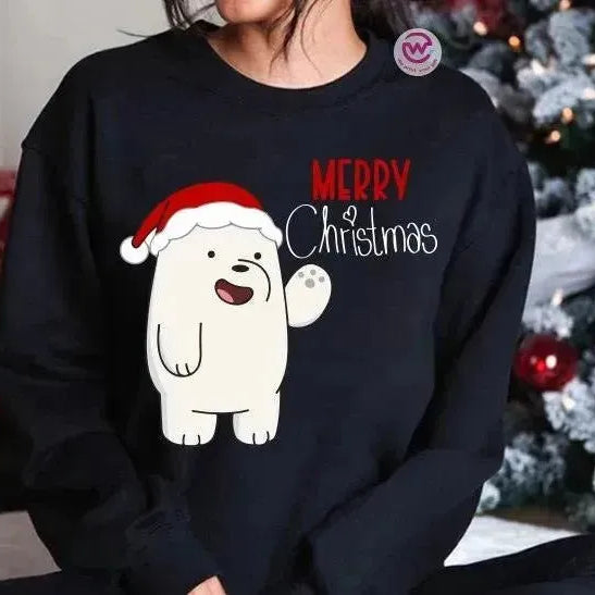 Adult Hoodies - Christmas - 3 BEARS - WE PRINT