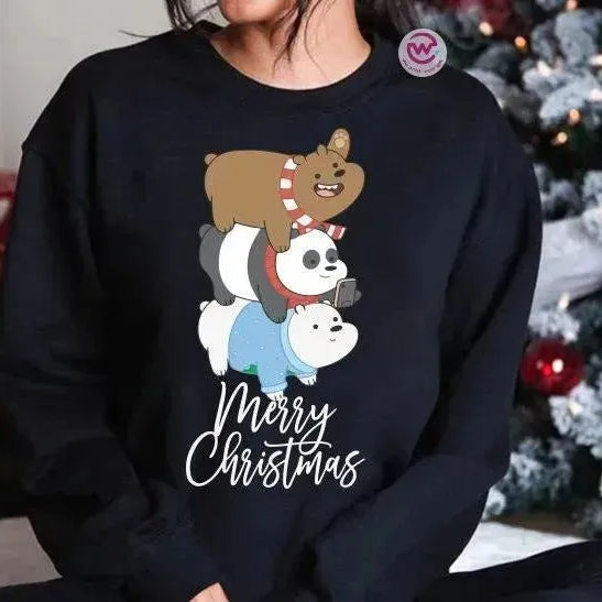 Adult Hoodies - Christmas - 3 BEARS - WE PRINT