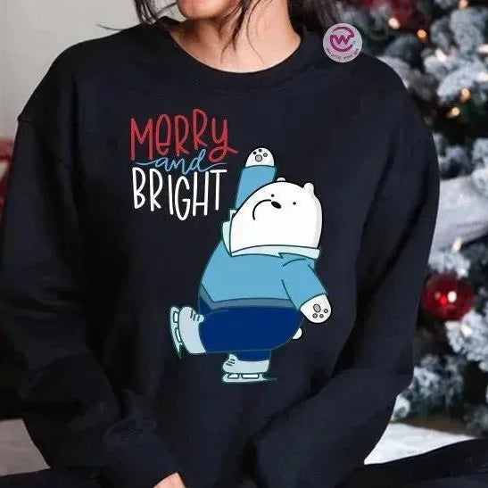 Adult Hoodies - Christmas - 3 BEARS - WE PRINT