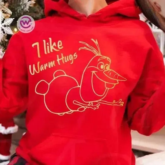 Adult Hoodies -Christmas Gold-A - WE PRINT