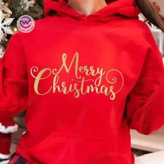 Adult Hoodies -Christmas Gold-A - WE PRINT