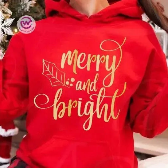 Adult Hoodies -Christmas Gold-A - WE PRINT