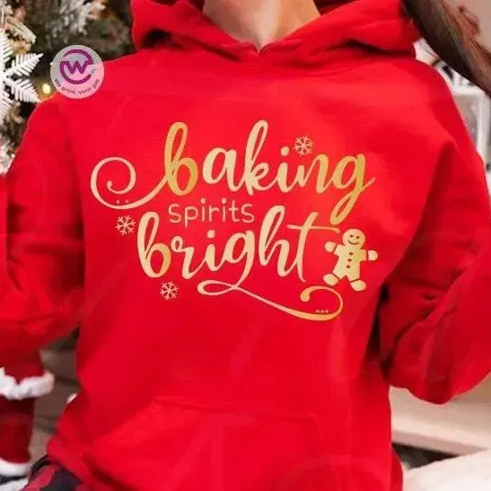 Adult Hoodies -Christmas Gold-A - WE PRINT