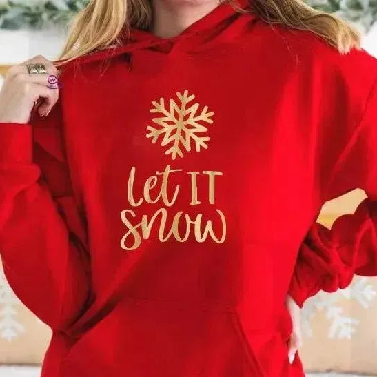 Adult Hoodies -Christmas Gold-B - WE PRINT