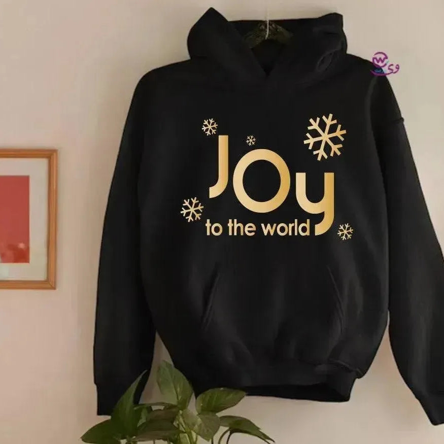 Adult Hoodies - Christmas -Gold printing - WE PRINT