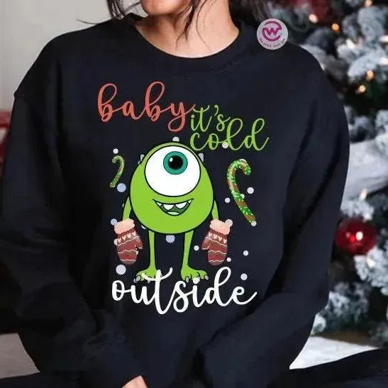 Adult Hoodies - Christmas - Monster INC. - WE PRINT