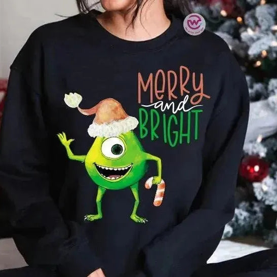 Adult Hoodies - Christmas - Monster INC. - WE PRINT