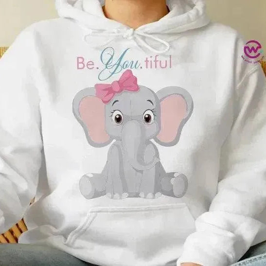 Adult Hoodies - Elephant - WE PRINT