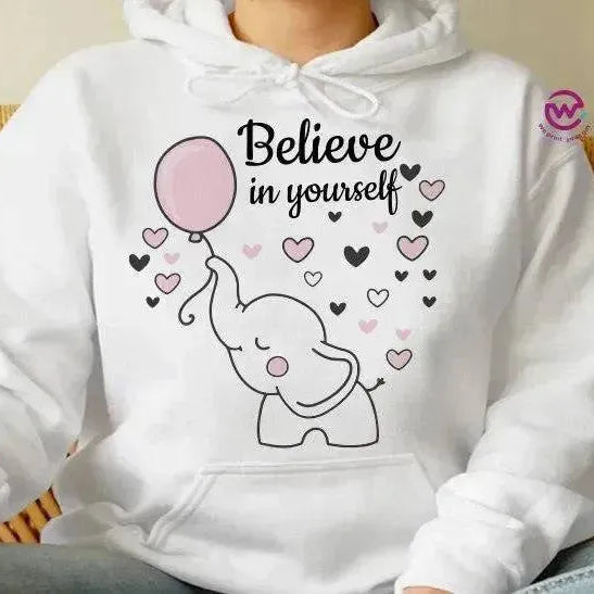 Adult Hoodies - Elephant - WE PRINT