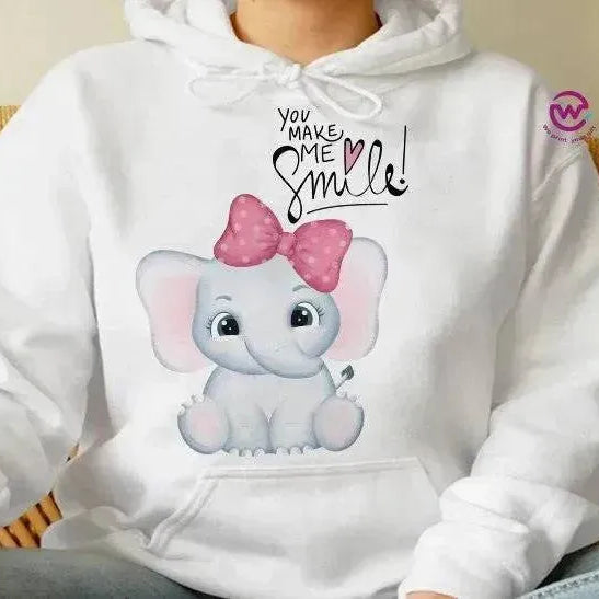 Adult Hoodies - Elephant - WE PRINT