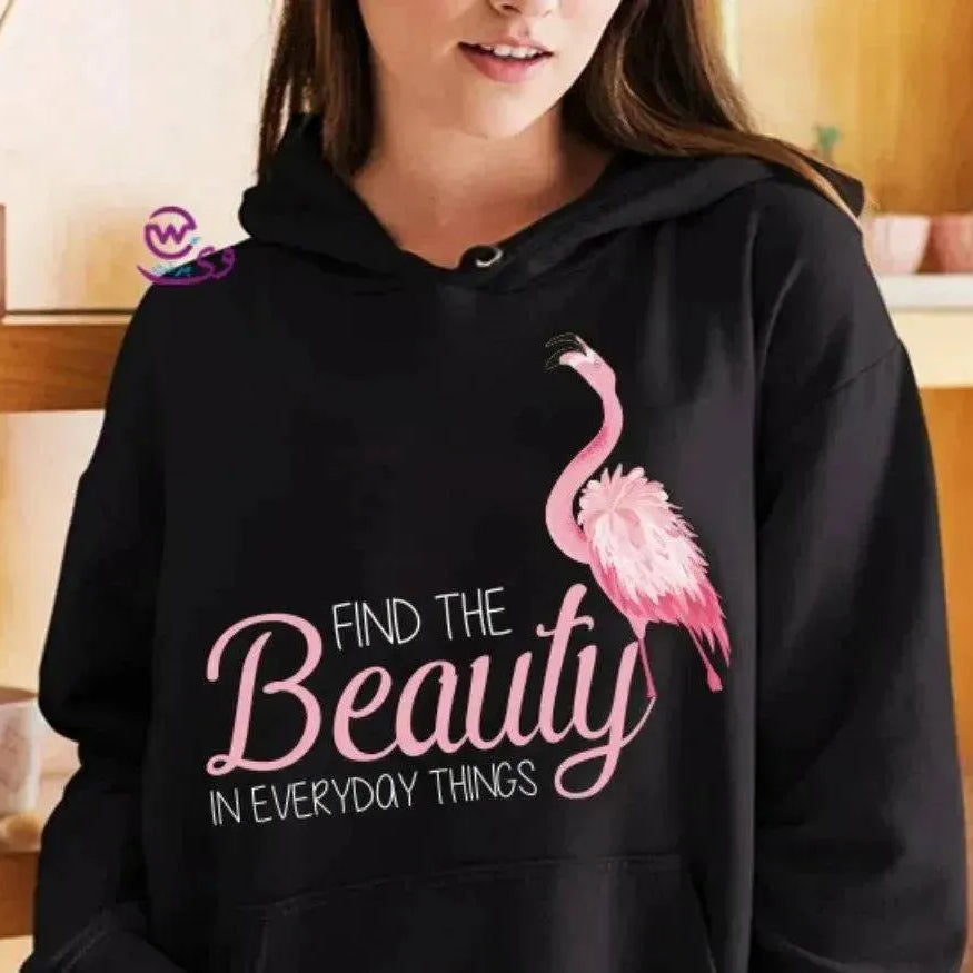 Adult Hoodies FLAMINGO-A - WE PRINT