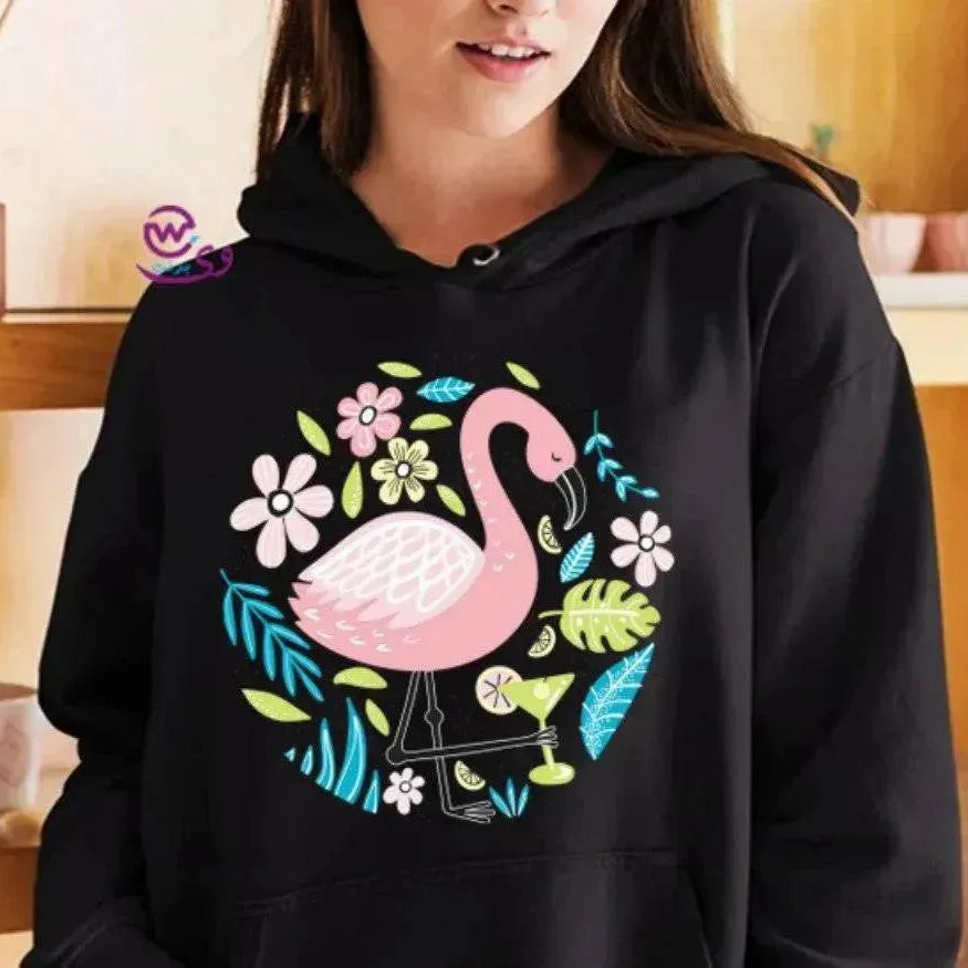 Adult Hoodies FLAMINGO-A - WE PRINT