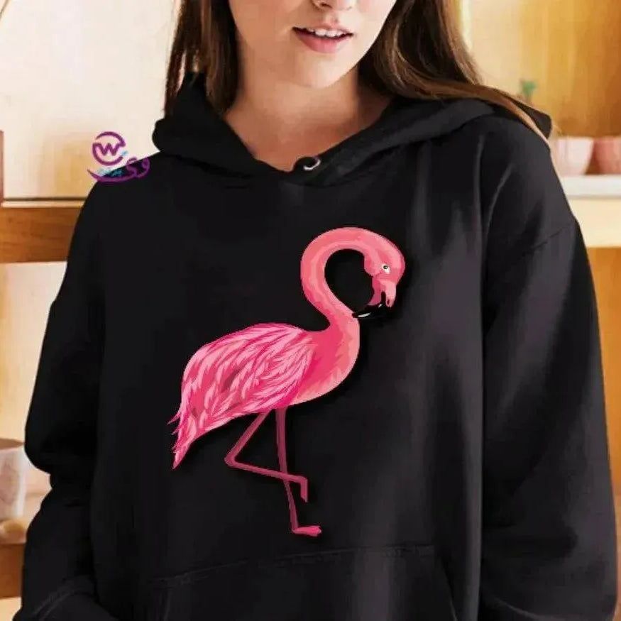 Adult Hoodies FLAMINGO-A - WE PRINT