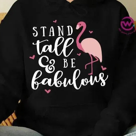 Adult Hoodies -FLAMINGO-B - WE PRINT
