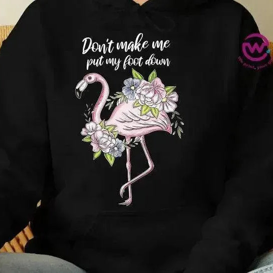 Adult Hoodies -FLAMINGO-B - WE PRINT
