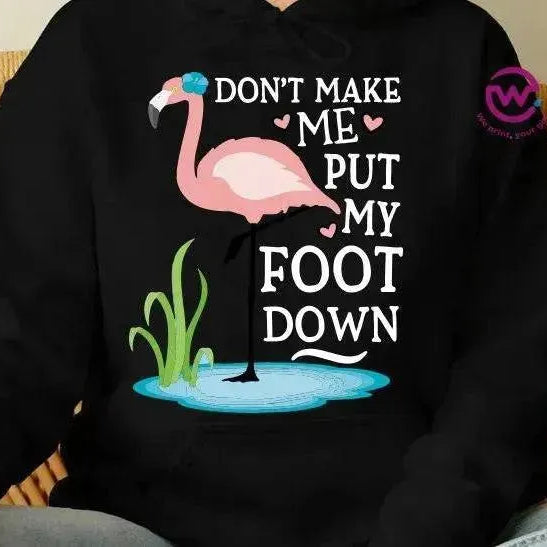 Adult Hoodies -FLAMINGO-B - WE PRINT