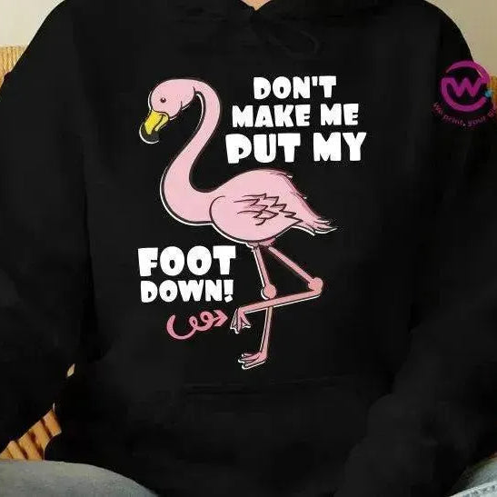 Adult Hoodies -FLAMINGO-B - WE PRINT
