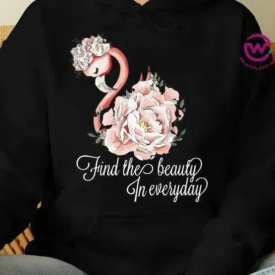 Adult Hoodies -FLAMINGO-B - WE PRINT