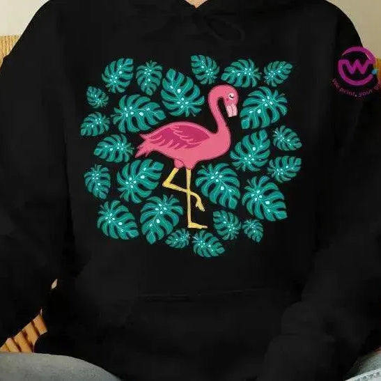 Adult Hoodies -FLAMINGO-B - WE PRINT