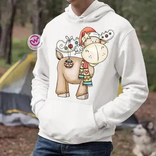 Adult Hoodies - Merry Christmas - WE PRINT
