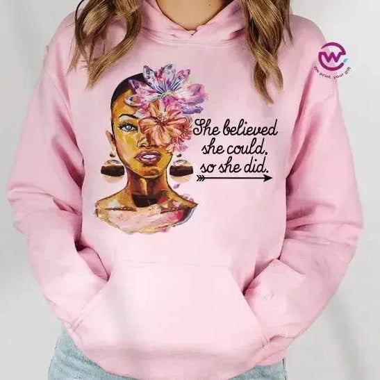 Adult Hoodies - Motivational Designs - WE PRINT
