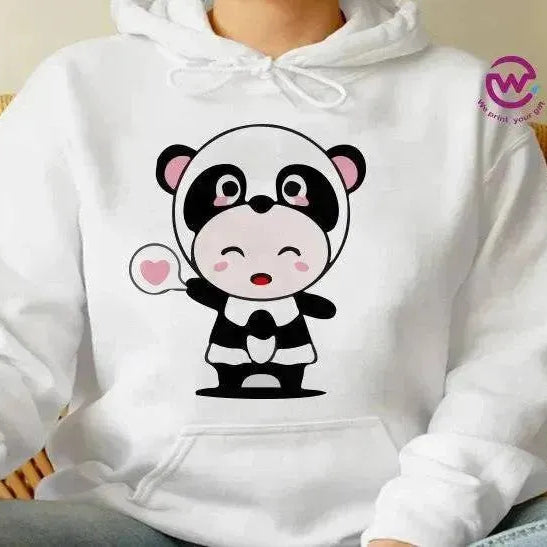 Adult Hoodies -Panda-B - WE PRINT