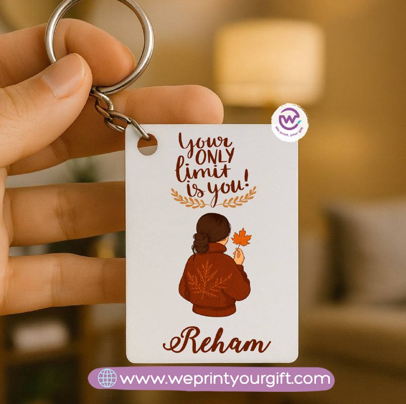 Personalized Wooden Keychain – One Art & Custom Designs