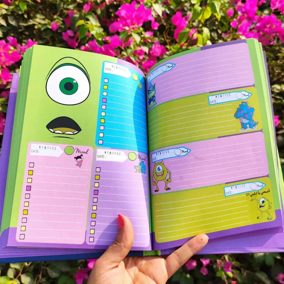 Agenda -( 75 papers -150 pages ) - Monsters - WE PRINT