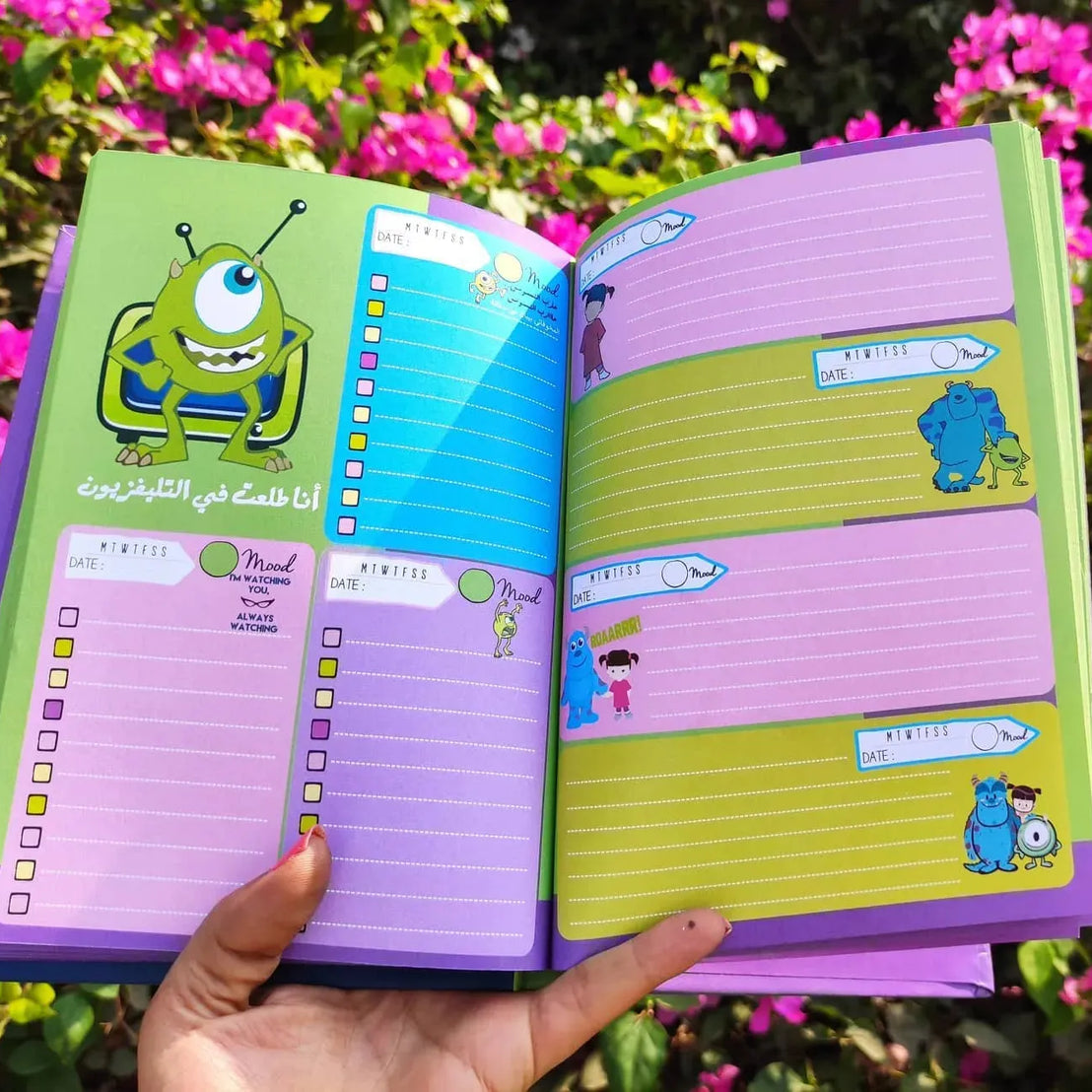 Agenda -( 75 papers -150 pages ) - Monsters - WE PRINT