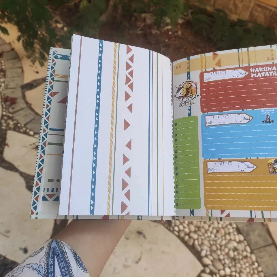 Agenda -( 75 papers -150 pages ) -The Lion King - WE PRINT