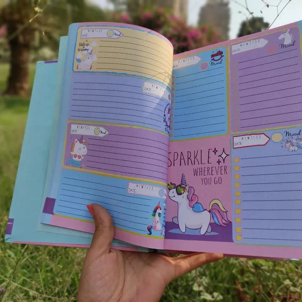 Agenda -( 75 papers -150 pages ) -Unicorn - WE PRINT