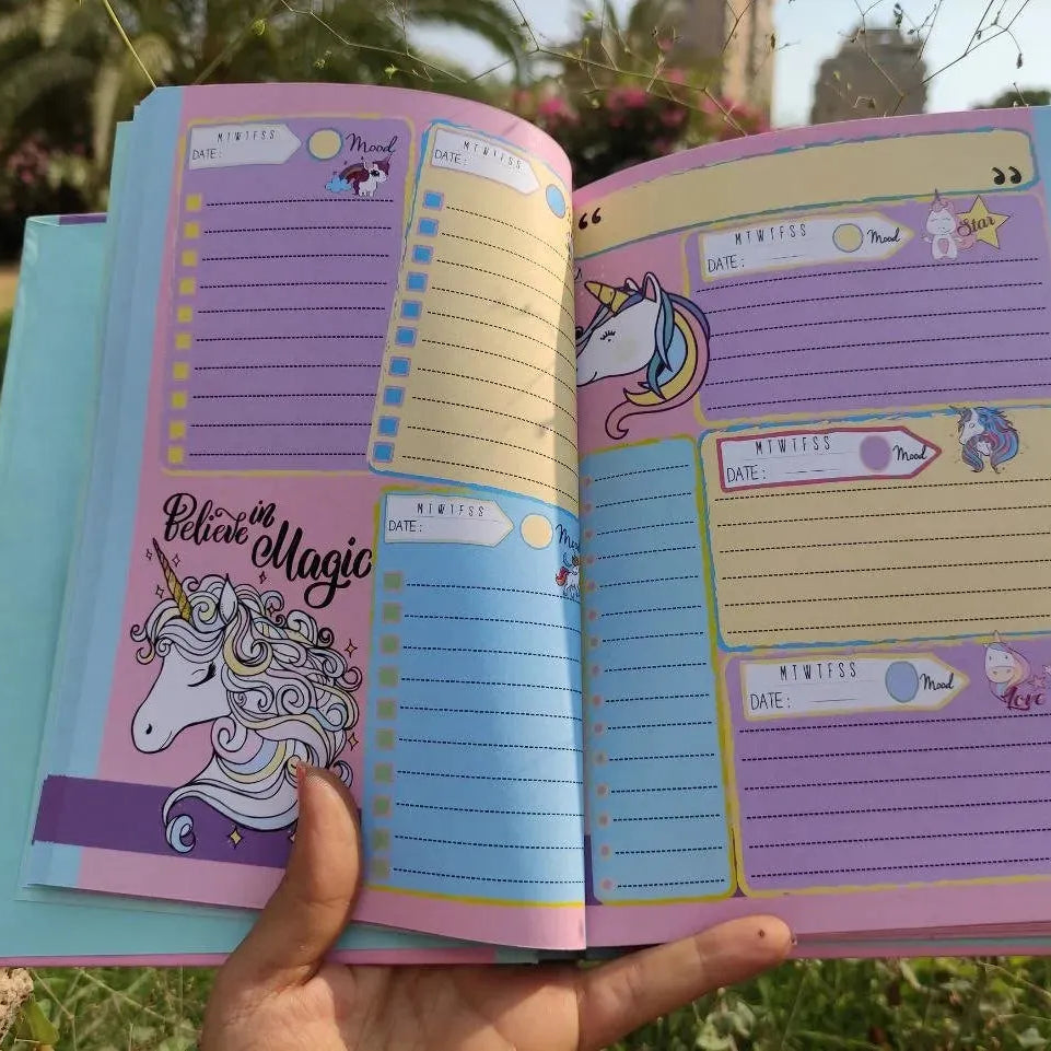 Agenda -( 75 papers -150 pages ) -Unicorn - WE PRINT