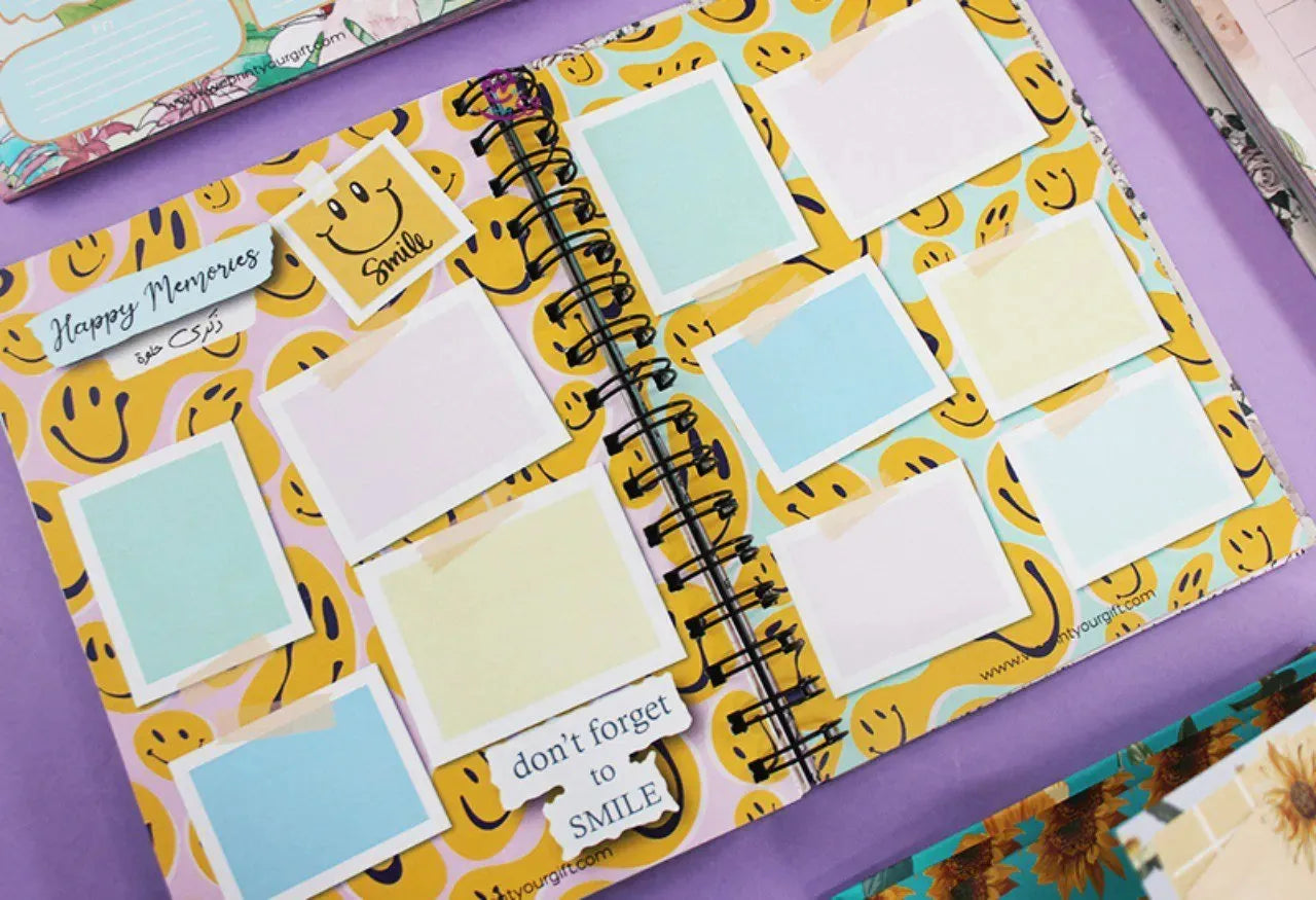 Agenda - ( 91 Papers -182 pages ) -Blooming flowers - WE PRINT