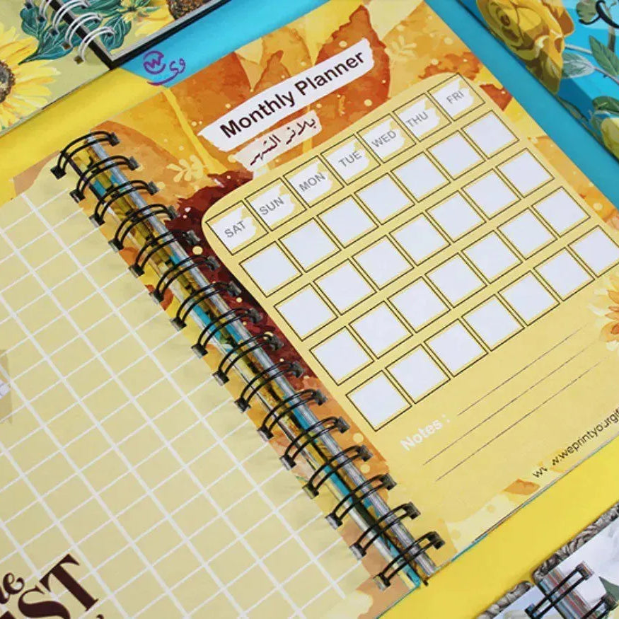 Agenda - ( 91 Papers -182 pages ) -Sunflowers - WE PRINT