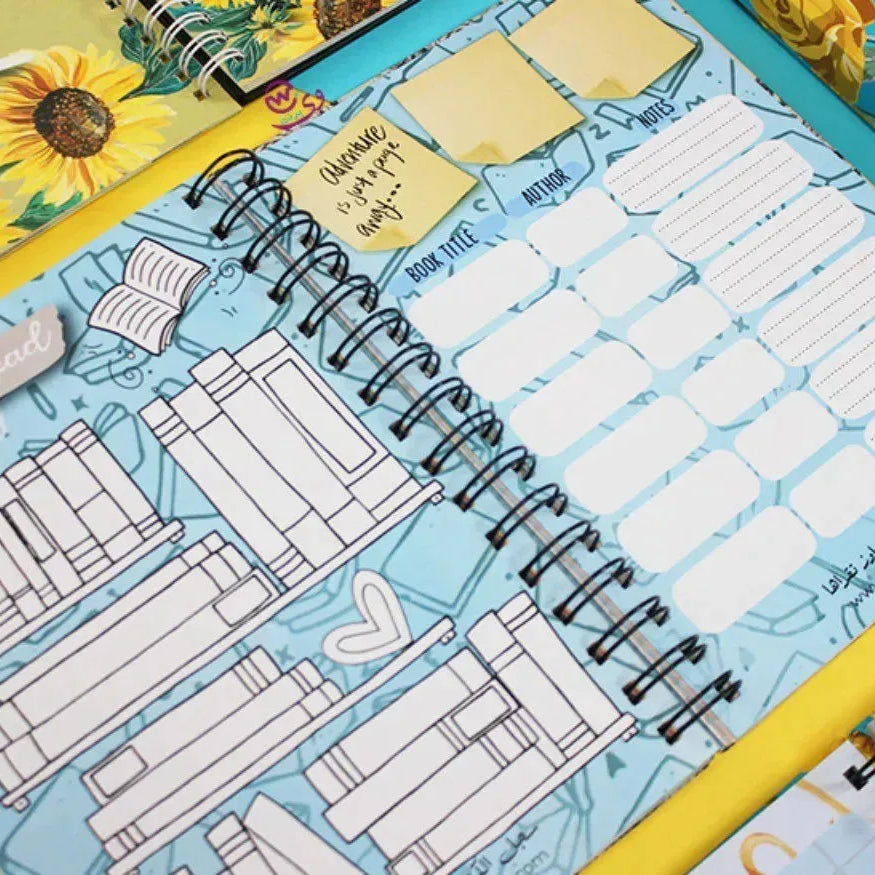 Agenda - ( 91 Papers -182 pages ) -Sunflowers - WE PRINT