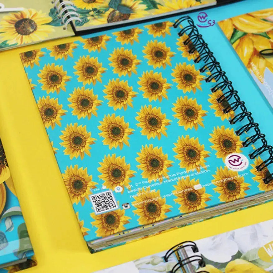 Agenda - ( 91 Papers -182 pages ) -Sunflowers - WE PRINT