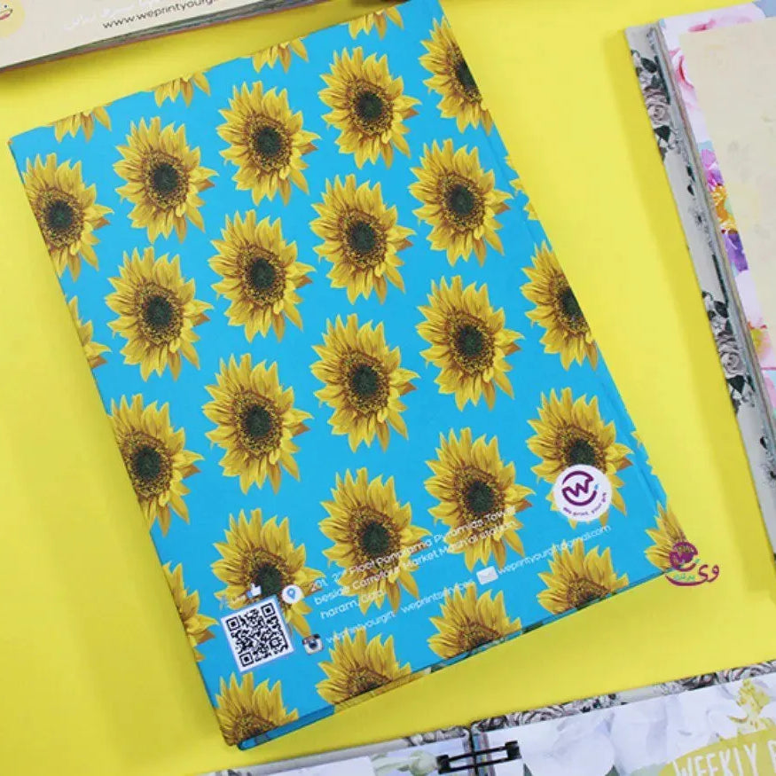 Agenda - ( 91 Papers -182 pages ) -Sunflowers - WE PRINT