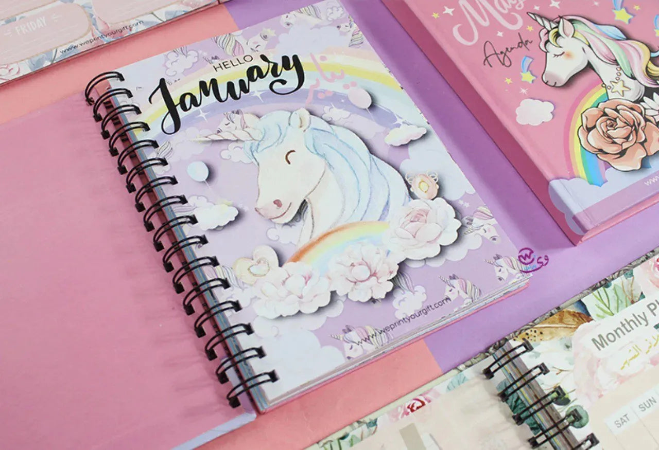Agenda - ( 91 Papers -182 pages ) - Unicorn - WE PRINT