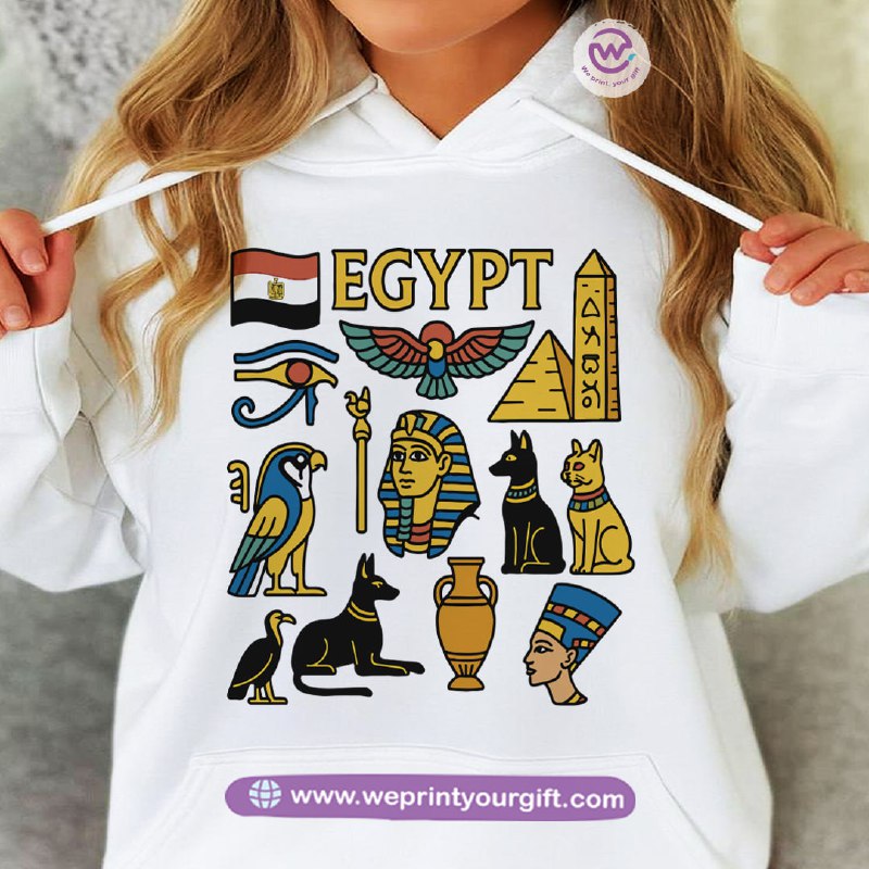 Ancient Egypt Heritage Hoodie – Cotton Melton Unisex