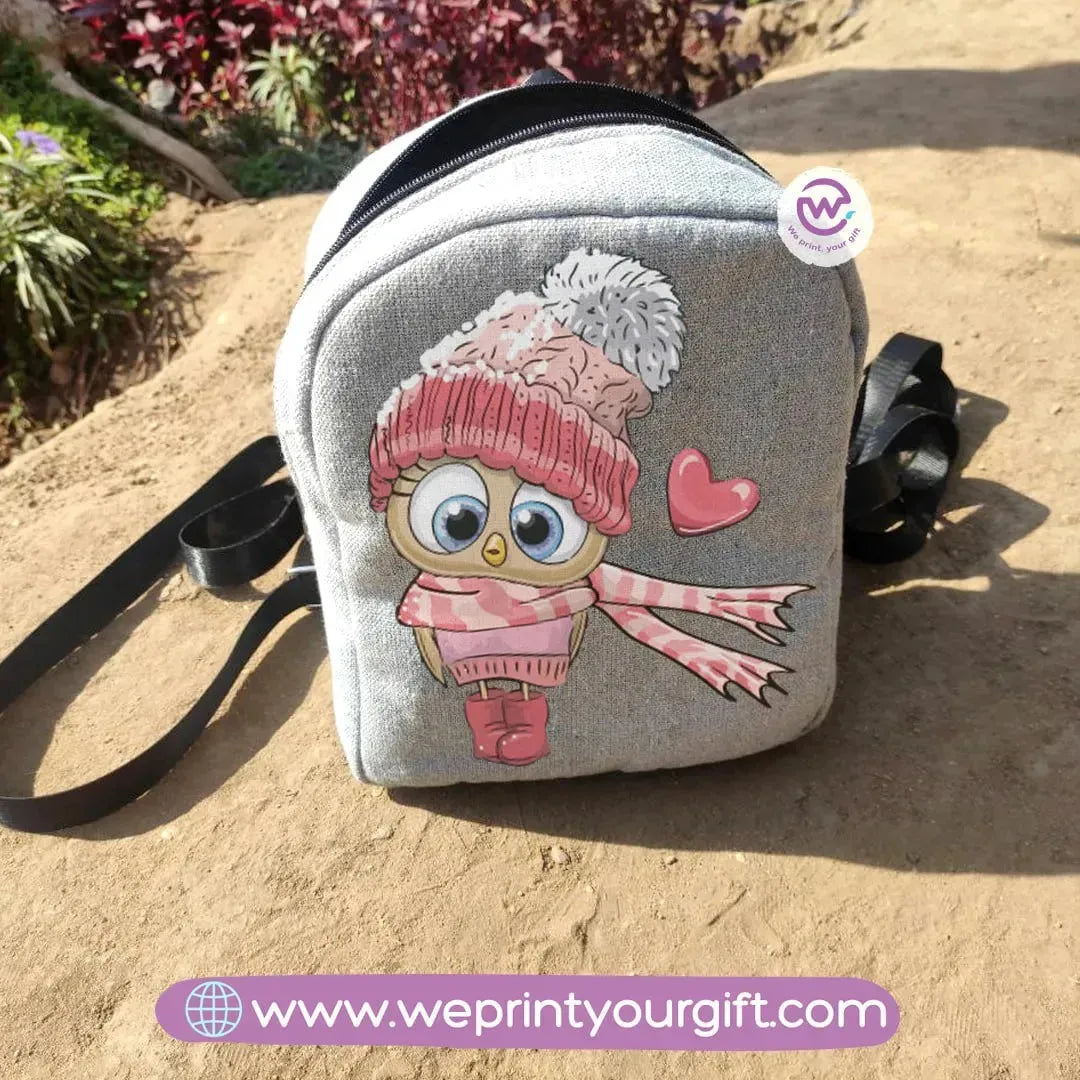 Back Bag-Owl - WE PRINT