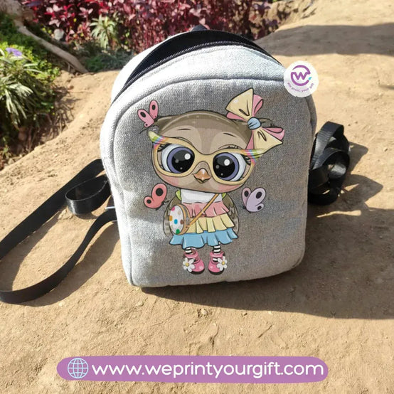 Back Bag-Owl - WE PRINT