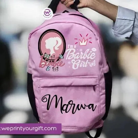 Backpack- Barbie -A - WE PRINT