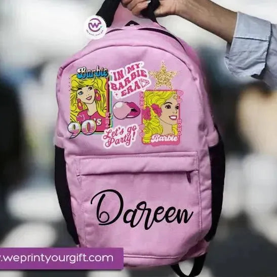Backpack- Barbie -A - WE PRINT