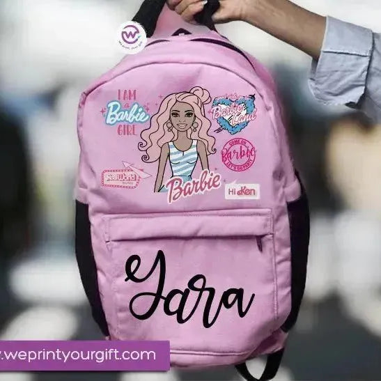 Backpack- Barbie -A - WE PRINT