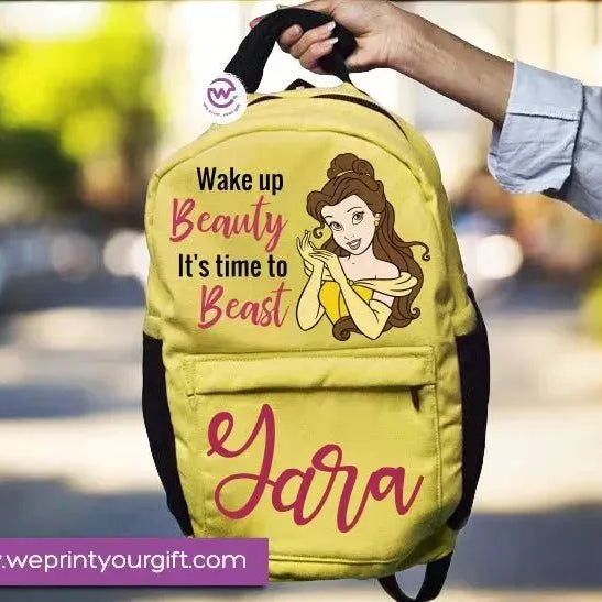 Backpack- DISNEY PRINCESS - WE PRINT