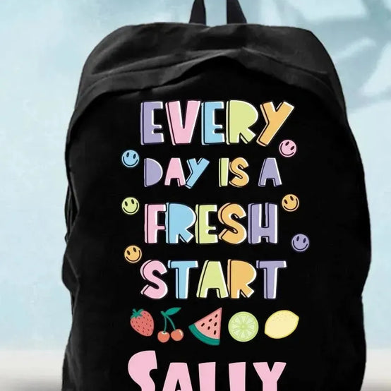 Backpack- English inspiration quotes - WE PRINT