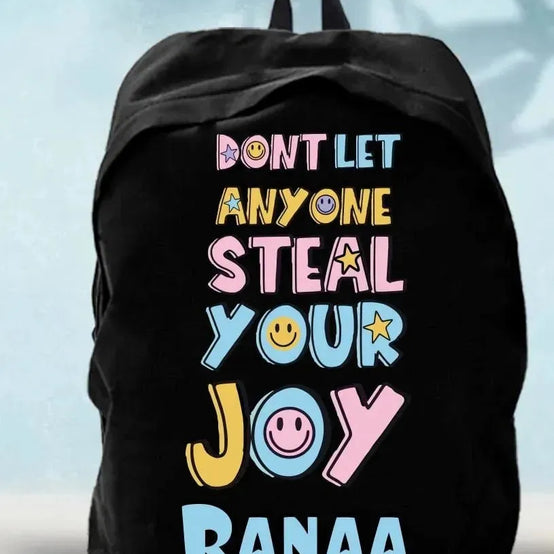 Backpack- English inspiration quotes - WE PRINT