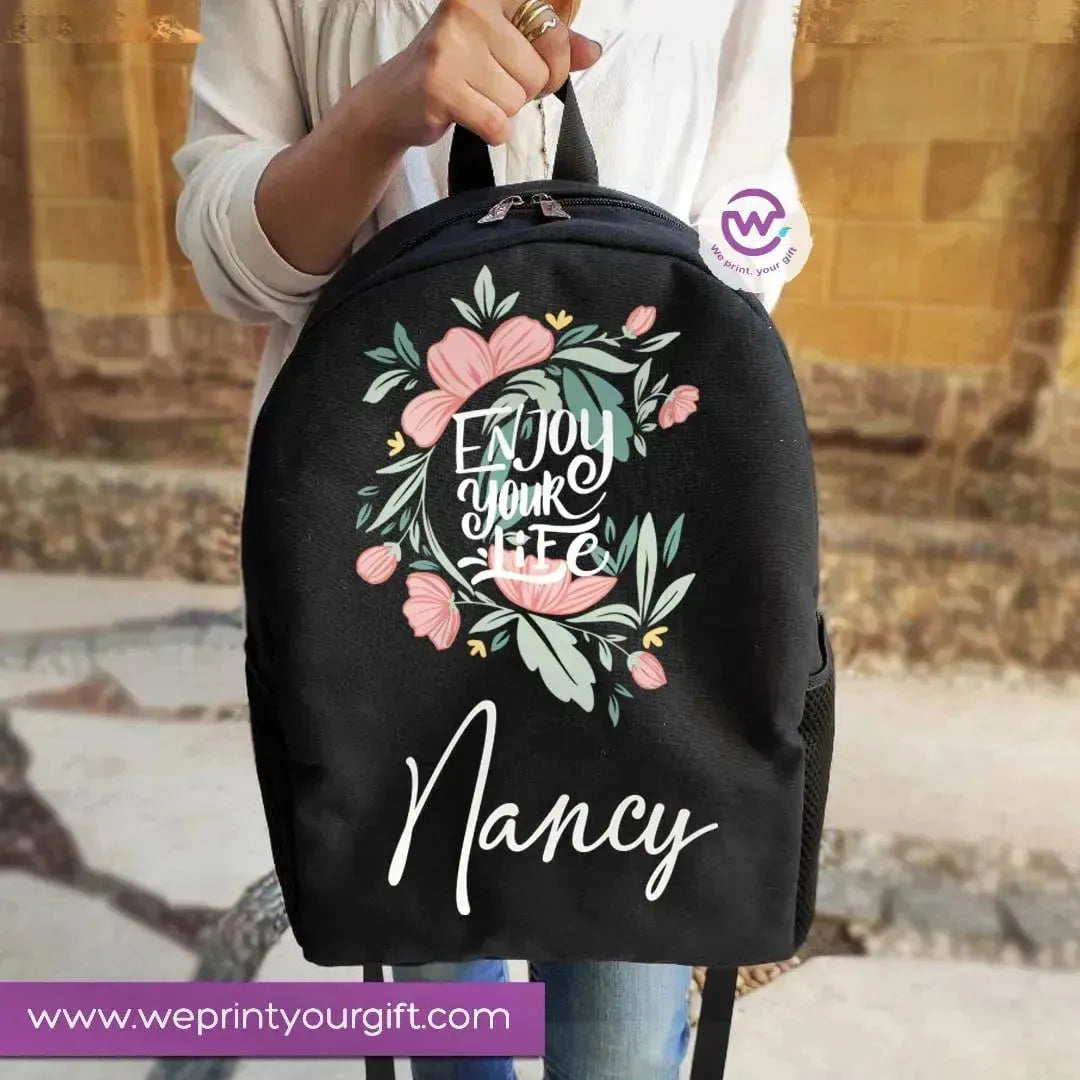 Backpack- English quotes-A - WE PRINT