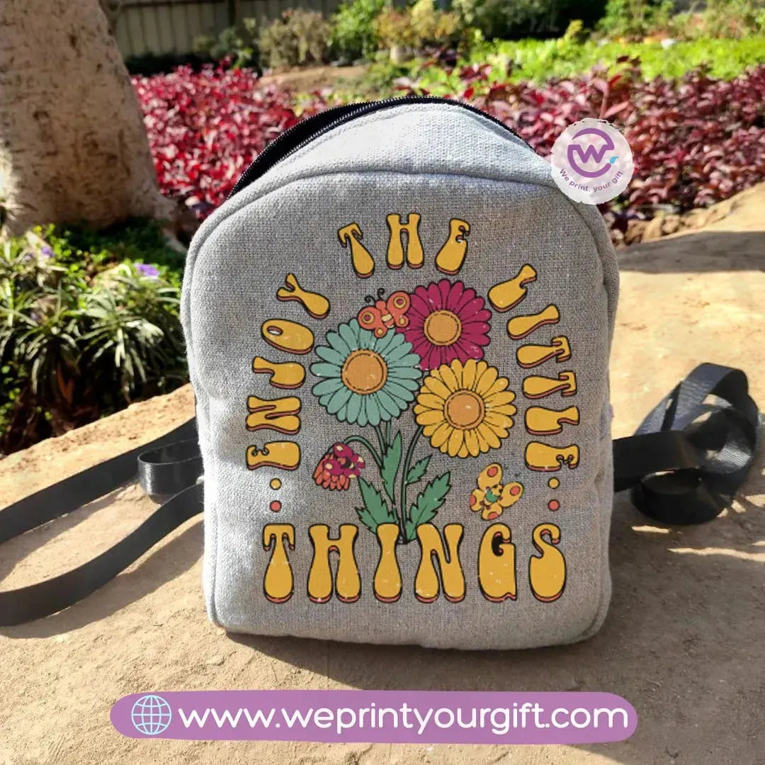 Backpack -Floral - WE PRINT