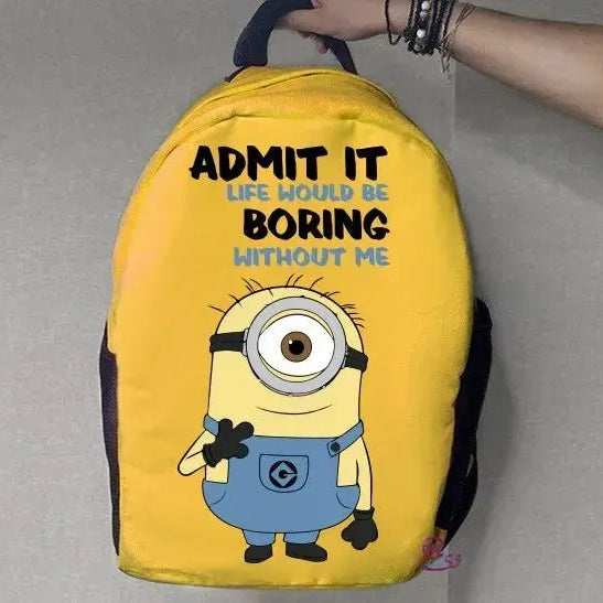 Backpack -Minions - WE PRINT
